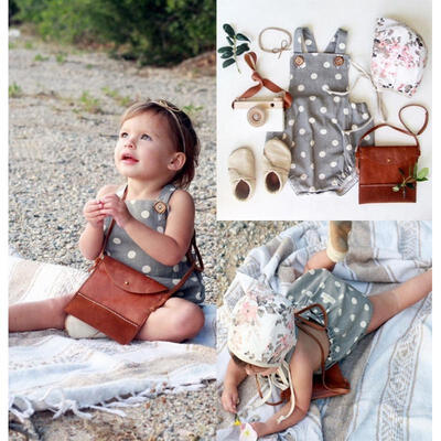 

Cute Newborn Infant Baby Girls Dot Romper Bodysuit Jumpsuit Outfit Clothes 0-18M