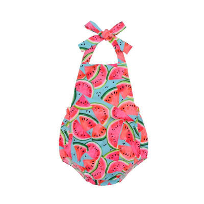 

Cute Newborn Toddler Baby Girls Watermelon Romper Jumpsuit Outfits Clothes