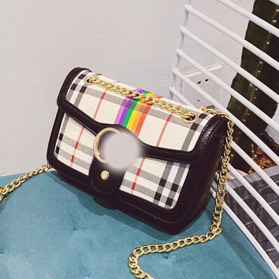 

Womens bag 2019 new bag female PU leather Korean fashion womens bag slung cool shoulder bag