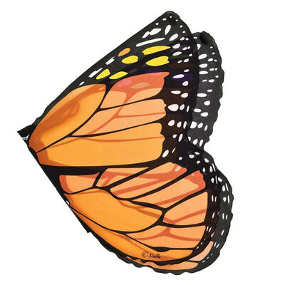 

Shawl Butterfly Cloak Soft Gradient Color Butterfly Wings Design Shoulder Straps Holiday Kids Decor Costume Accessories