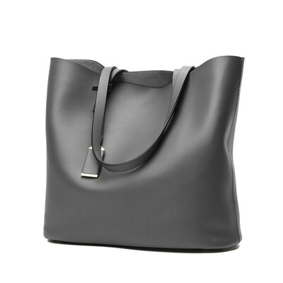 

Tailored Women Ladies Fashion Retro Solid Large Capacity Shoulder Tote Handbag Casual Bag