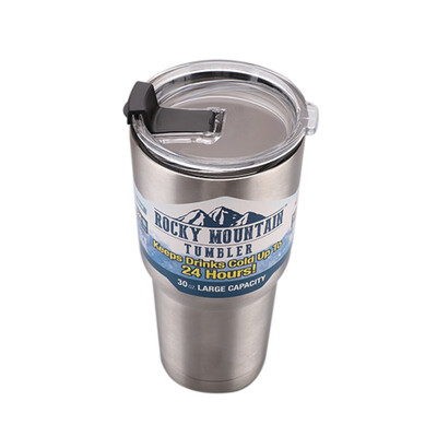 

Stainless Steel Vacuum Flask Double Walled Vacuum Insulated Reusable Travel Thermos Water Bottle