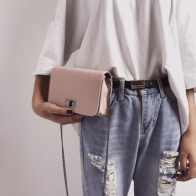 

Worean Version Wild Small Square Bag Shoulder Messenger Woman Bag Retro Female Small Messenger Bag Bolsas Feminina YL