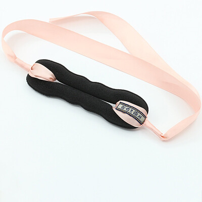 

Women Hair Accessories Hair Curls Bun Head Band Hair Maker Magic Hair Making Tool Ribbon Bowknot Bun Maker