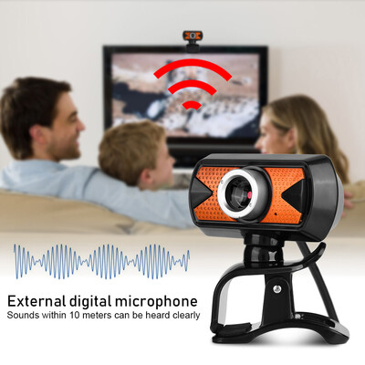 

Greensen 360 Degree Rotation USB20 Webcam 16M Pixel HD Web Camera With External Digital Microphone