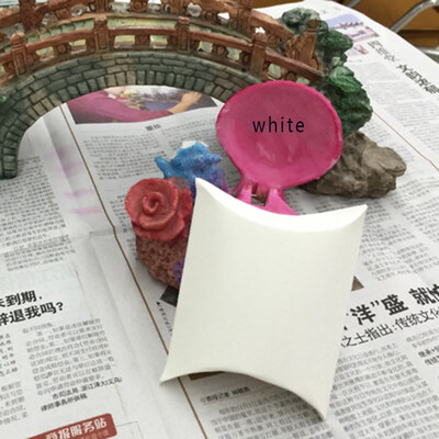 

FUNNYBUNNY Wedding Favor Box Cute Kraft Paper Pillow Party Favour Gift Candy Bag