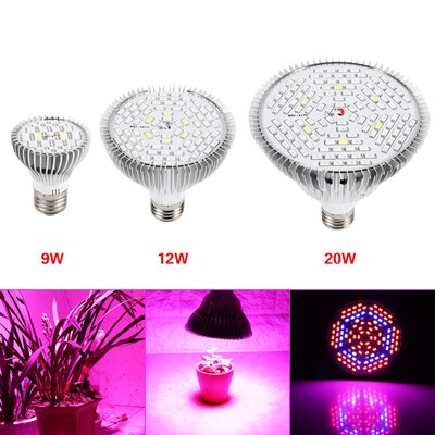 

1pc 30W 50W 80W Full Spectrum E27 LED Plant Grow Lamps Horticulture Growing Light for GardenGrow Light Plant Led Grow Light Bulb