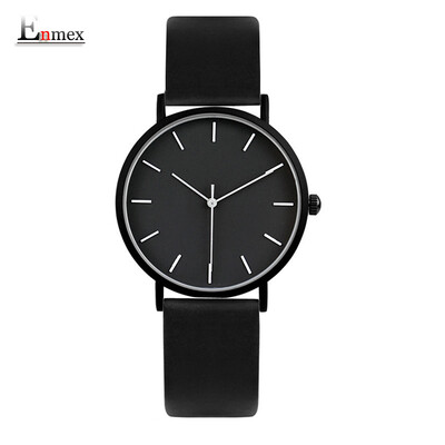 

Enmex simple design elegant temperament watches stereo simple ladies temperament watches