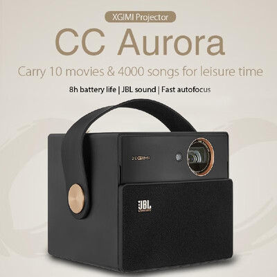 

XGIMI CC Aurora Portable DLP Projector 350 ANSI Lumens Mini Projection Machine Support 4k 1080P BT40 3D 24G & 50G Dual WIFI DLN