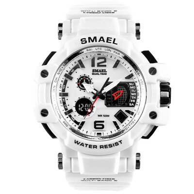 

Gobestart SMAEL Sport Watch Men Digital LED Electronic Watches Rubber Quartz Wristwatches