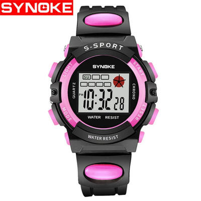 

SYNOKE Children Waterproof Sports Watch Multifunctional LED Digital Date Wristwatch For Outdoor