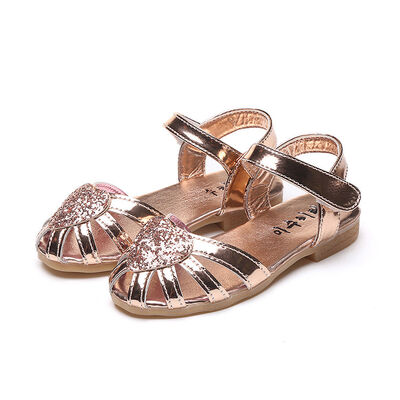 

SUNSIOM Fashion Kids Baby Girls Soft Sole Sandals Toddler Summer Shoes Heart Sandal