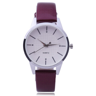 

New simple&stylish irregular strap watch simple