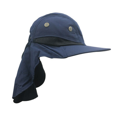 

Boonie Snap Hat Brim Ear Neck Cover Sun Flap Cap Visor Fishing Hiking Garden Men