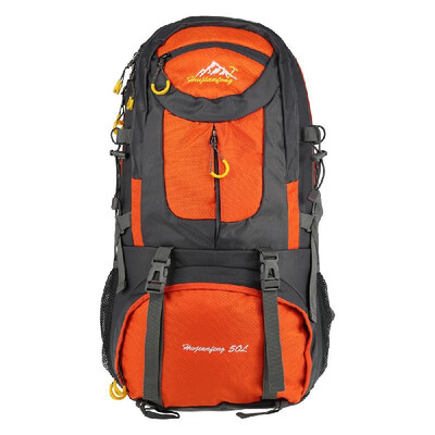 

Men Women 50L Large Capacity Outdoor Sports Mountaineering Backpack Hiking Trekking Travel Bag Knapsack