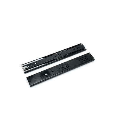 

2Pcs Less Noise Hydraulic Soft Close Ball Bearing Drawer Slides 3 Folds Full Extension