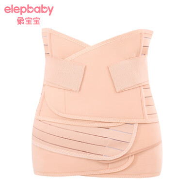 

Elephant baby elepbaby postpartum abdomen belt corset belt pregnant women with caesarean section universal belt belt three-piece  code