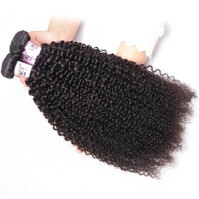 

UNice Hair 8A Malaysian Kinky Curly Virgin Human Hair Extensions 3 bundlespack 8"-26"