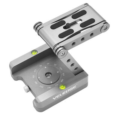 

Veledge 360 Aluminum Folding Z Flex Tilt Pan Head Tripod Ballhead Stand
