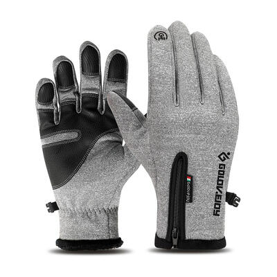

Men Women Fleece Touch Screen Snow Ski Windproof Waterproof Outdoors Gloves