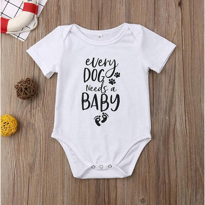 

Newborn Baby Boys Girls Romper Funny Letter Print Family Jumpsuit Clothes