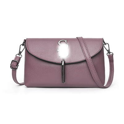

Bag female 2019 new wave Korean version of the wild Messenger bag chain bag PU leather small female bag shoulder bag personality fashion