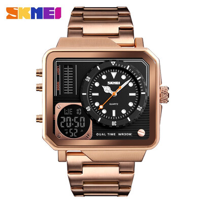 

SKMEI Dual Time Display EL light Digital Watch