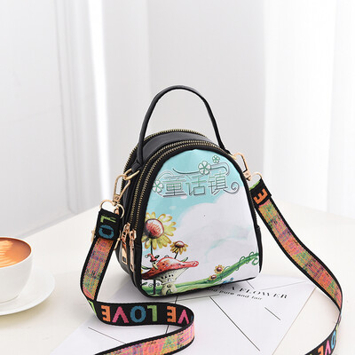 

In summer the new mini girl wave Korean fashion shoulder handbag Joker casual slung