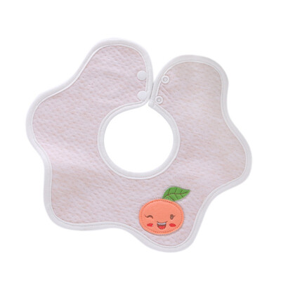 

Baby Newborn Bibs Childrens Saliva Towel 360 Degree Flower Bib Baby Cotton Thickened Bib 2528cm Burp Cloths