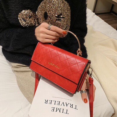 

Advanced sense bag foreign air bag 2019 new wave Korean version of the wild Messenger bag retro fashion portable small square bag