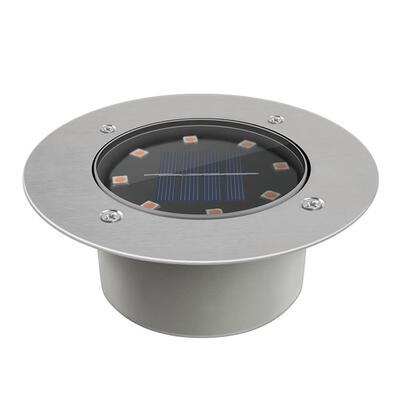 

8LED Solar Underground Light Outdoor Waterproof Garden Pathway Buried Lamp