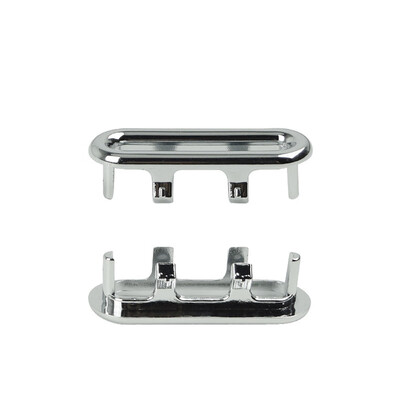 

〖Follure〗6 Assoeted Artistic Sink Overflow Spare Cover Chrome Trim Bathroom Ceramic Basin