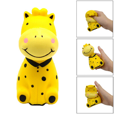 

Siaonvr Exquisite Fun Giraffe Super Slow Rising Squeeze Pressure Stress Reliever Toy