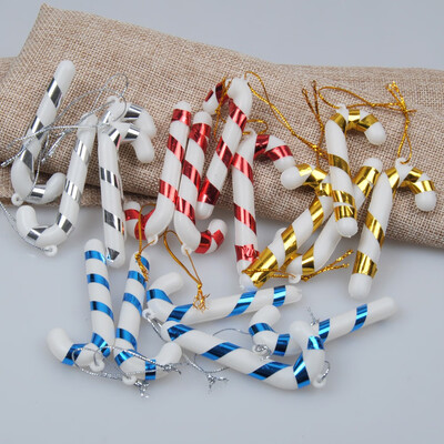 

FUNNYBUNNY 6pcs Candy Tree Christmas Ornaments Xmas Candy Pendant Decoration Ornaments