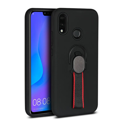 

Magnetic Car Mount Case Huawei Nova 3E P20lite Phone Ring Holder Cover P20 Lite nova3e ANE-LX1 ANE-AL00 ANE-L21 Hybrid Bumper Case