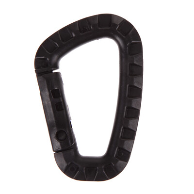 

5 Pcs Outdoor Plastic Carabiner D-Ring Key Chain Clip Hook