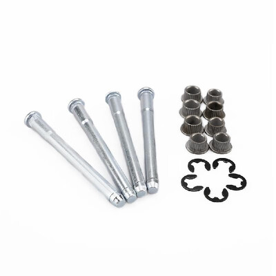 

Half Set Door Front or Rear Door Hinge Pin with Spring&Bushing Kit Fits for 94-04 Chevy S10 S15 Car Accessories