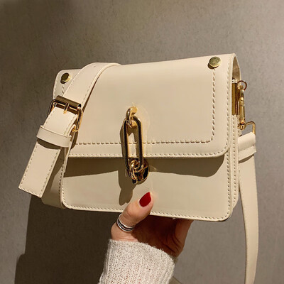 

Small bag women 2019 spring&summer new wave Korean Joker Messenger bag simple fashion shoulder bag small square bag
