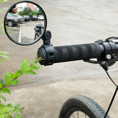 

1XRotate Bicycle Bike Rearview Mirror Back Rear View Handlebar Mounting Durable