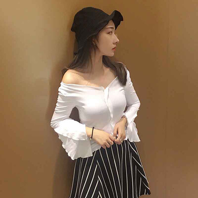

Women Tops Ladies Blouse Party Solid Tops Sexy Fashion Plus Size Casual