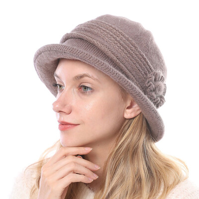

Tailored New Women Girls Keep Warm Winter Casual Knitted Hat Wool Hemming Hat Ski Hat