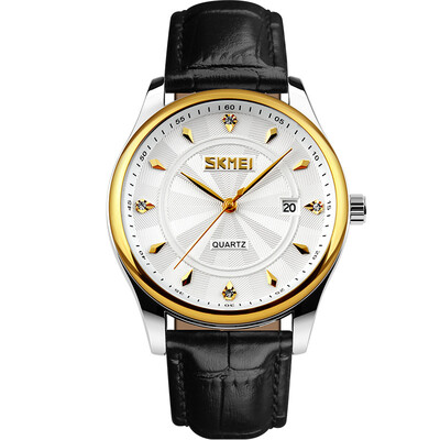 

Best selling explosion business waterproof casual quartz watch mens student watch 9101