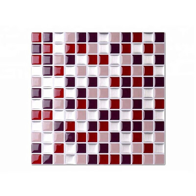 

Self-Adhesive Mosaic Tile Wall Sticker Waterproof Oilproof Kitchen 10x10inch