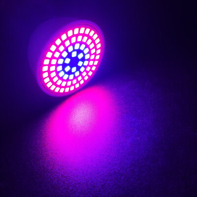 

BRELONG E27 E14 GU10 MR16 72LED 2835 Plant Growth Light AC 110-130V 1PC