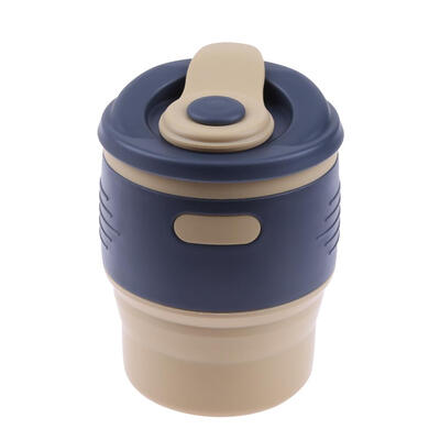 

Multi-function Foldable Silica Gel Instant Coffee Cup Leak Proof Coffee Mug