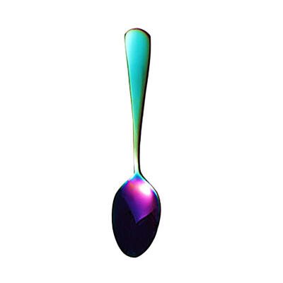 

Stainless Steel Coffee Spoon Dessert Ice Cream Tea Spoons Scoop Cutlery