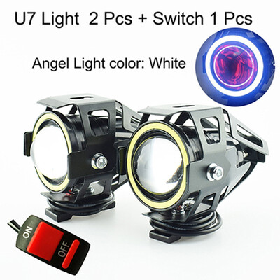 

motorcycle led headlights 12v 125w led moto work lights motorbike driving fog lamp car accessories auto headlamp spotlights