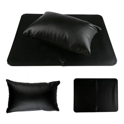 

Gobestart Nail Set Hand Pillow Wrist Pillow Sponge Leather Folding Hand Pillow Pad