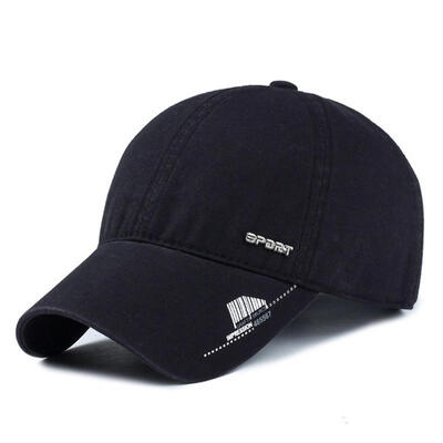 

Mens Fashion Solid Color Baseball Cap Adjustable Peaked Snapback Sports Hat