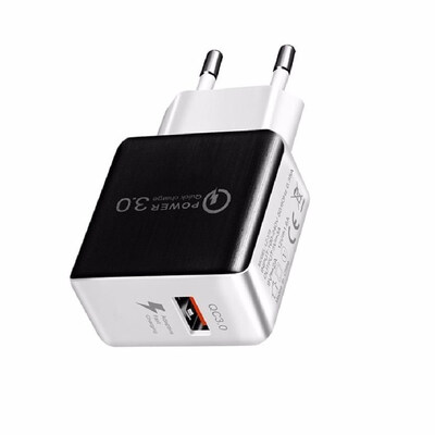 

QC3 0 USB Wall Charger Adapter Fast Charging For XIAO MI HUA WEI IPHONE